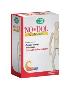 Esi No-Dol Curcuma Integratore Naturale Ossa e Articolazioni 30 Naturcaps